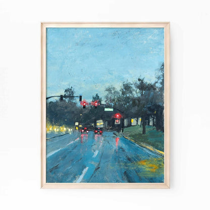 Blue Hour - Art Print