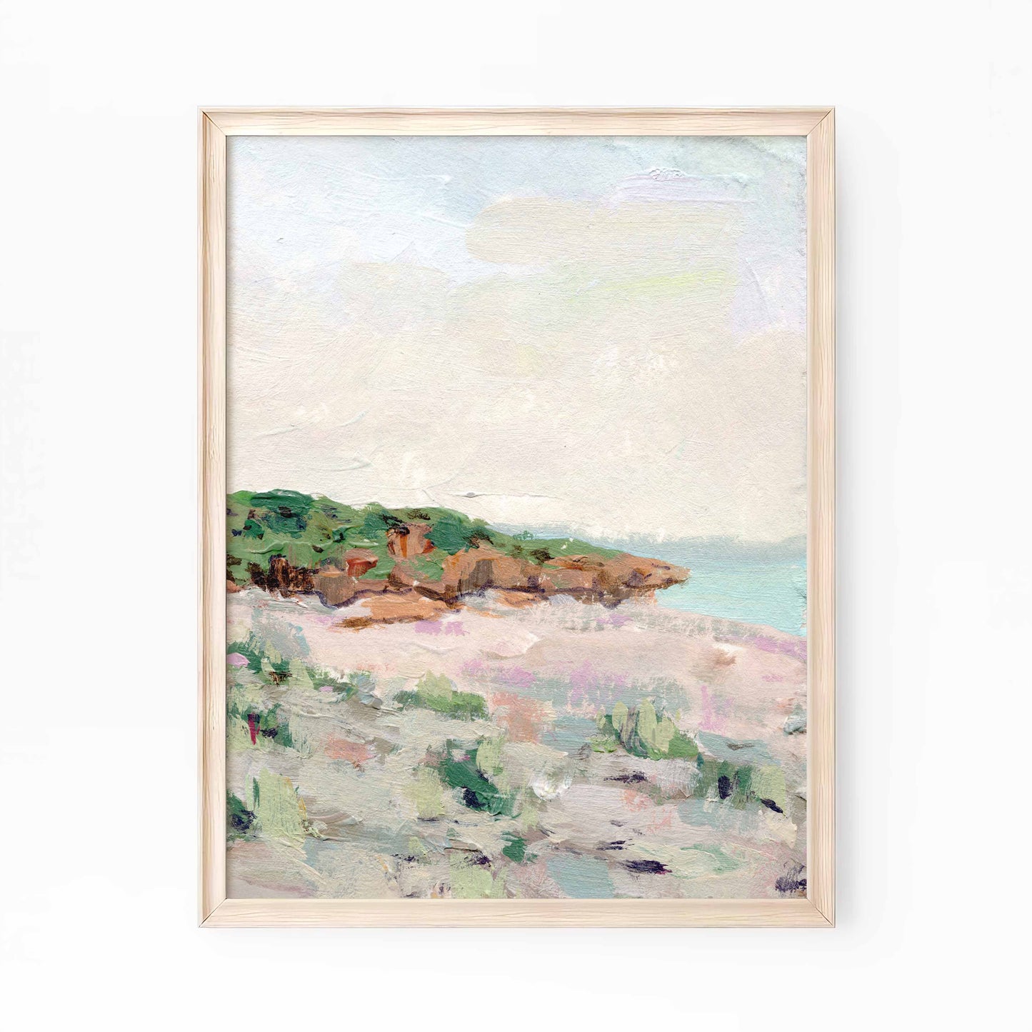 Pastel Shores - Art Print