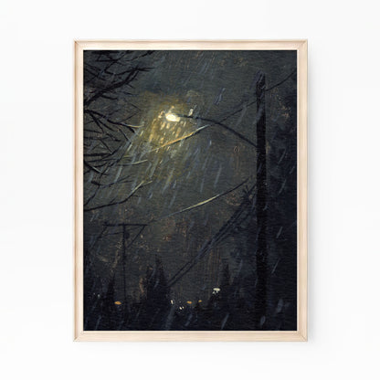 Rainy Night - Art Print