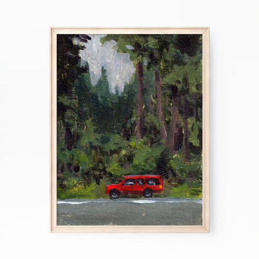 Rest Stop - Art Print