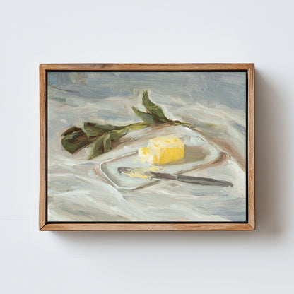 Butter and Sage Still Life